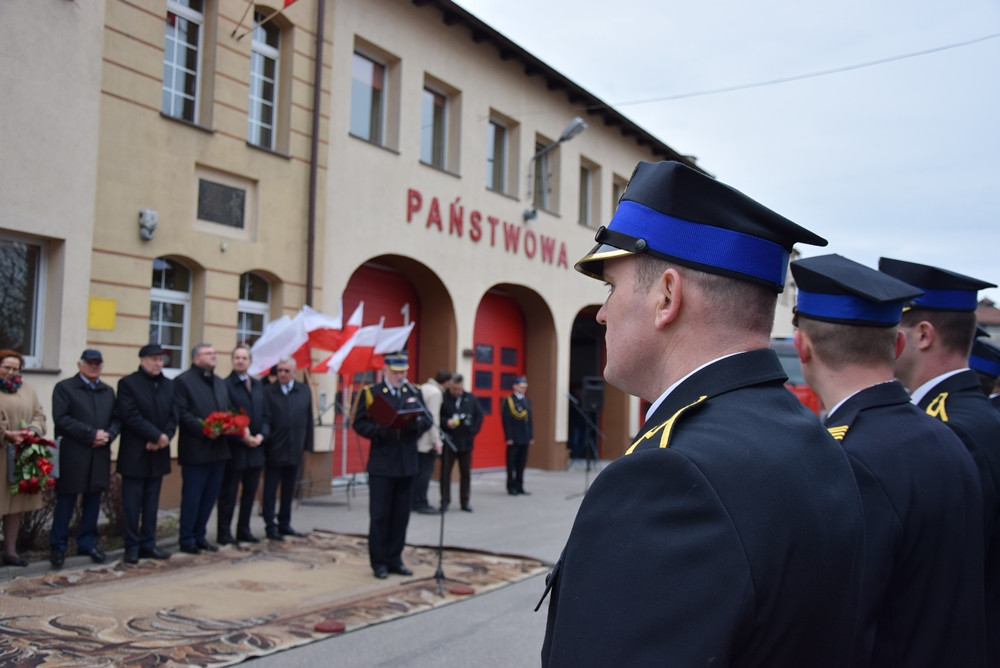 Kartuzy. Strażackie święto. Apel, życzenia i tradycyjna grochówka