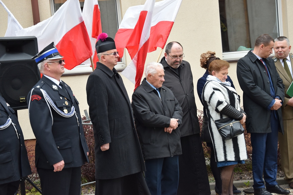 Kartuzy. Strażackie święto. Apel, życzenia i tradycyjna grochówka