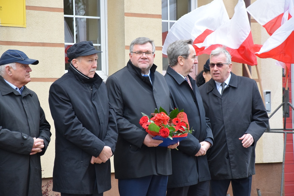 Kartuzy. Strażackie święto. Apel, życzenia i tradycyjna grochówka