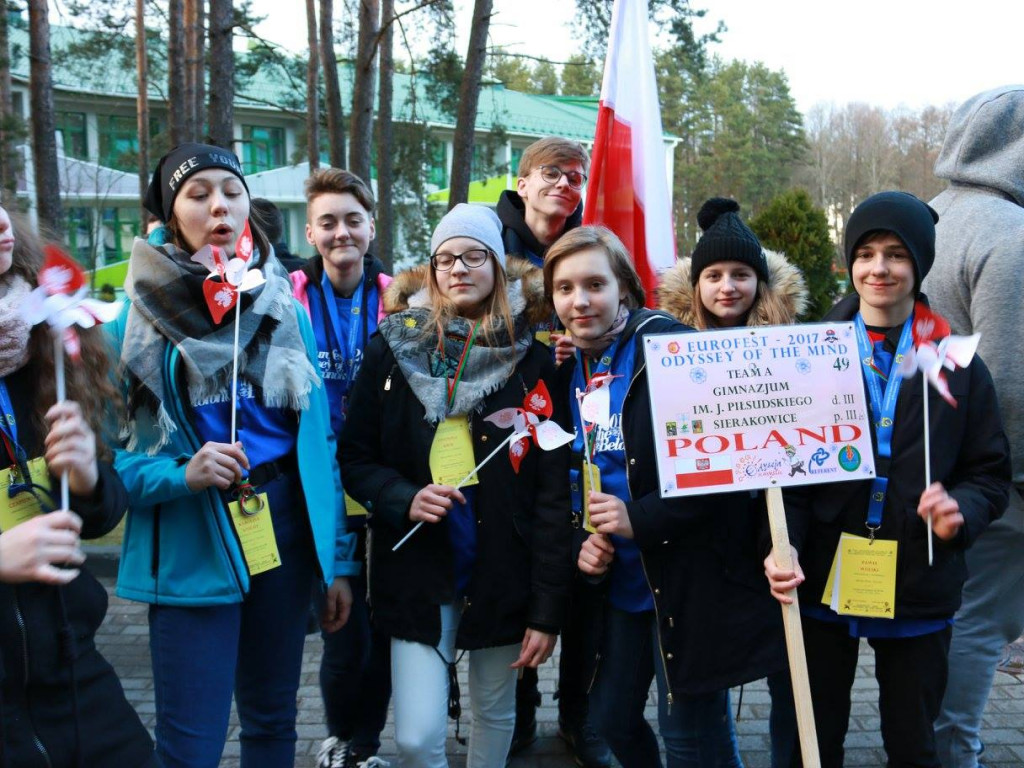 Z Sierakowic na Białoruś. Gimnazjaliści uczestniczyli w EuroFestiwalu 