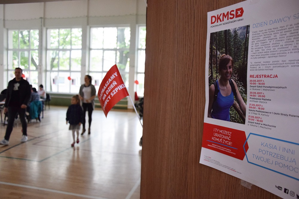 Mieszkańcy mobilizują się, by pomóc Kasi i innym. Trwa rejestracja potencjalnych dawców szpiku