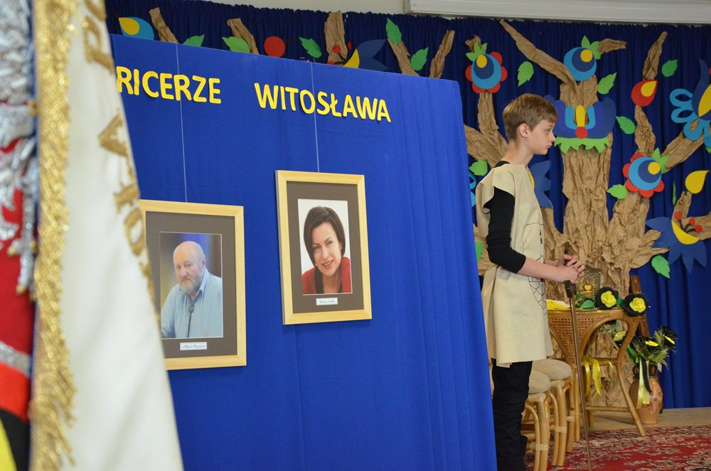 Kamienica Szlachecka. Danuta Stenka i prof. Alfred Majewicz odebrali Ryngrafy Witosława