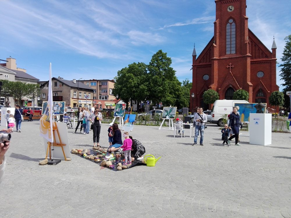 Pierwszy Kartuski Plener Artystyczny na Rynku