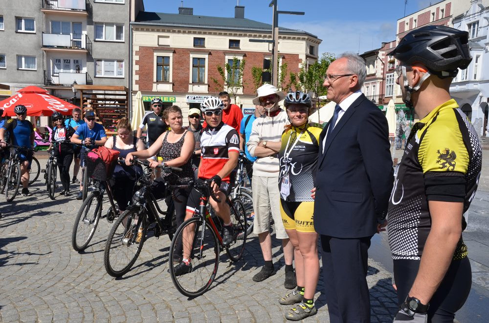 Wyruszyli z Kartuz, by dołączyć do Wielkiego Przejazdu Rowerowego