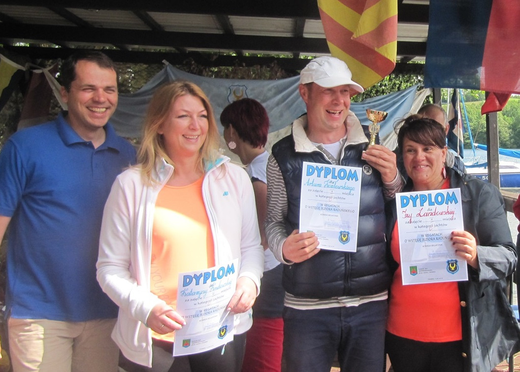 II Regaty o Wstęgę Jeziora Raduńskiego Dolnego (wyniki)