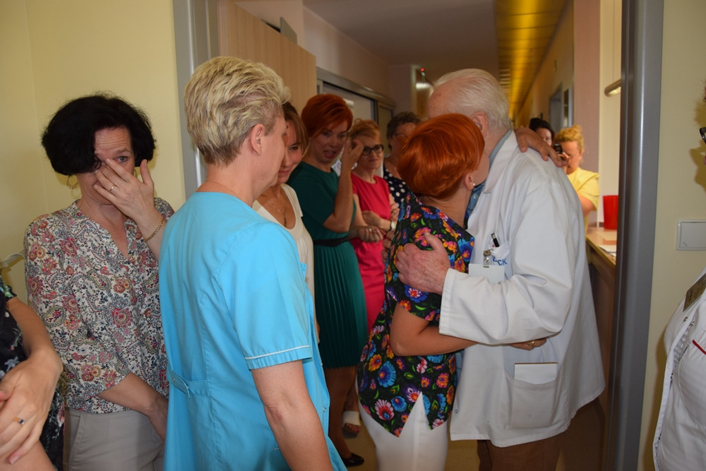 Doktor Wilhelm pożegnał się z kartuskim szpitalem. Pracował tu ponad 40 lat