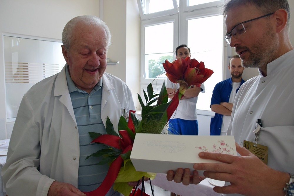 Doktor Wilhelm pożegnał się z kartuskim szpitalem. Pracował tu ponad 40 lat