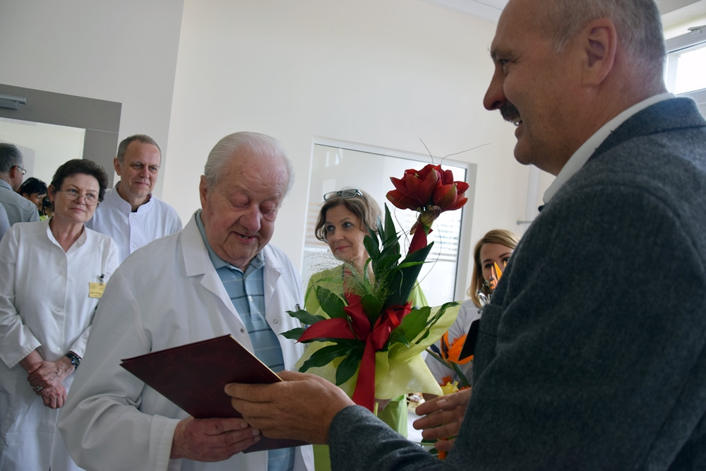 Doktor Wilhelm pożegnał się z kartuskim szpitalem. Pracował tu ponad 40 lat