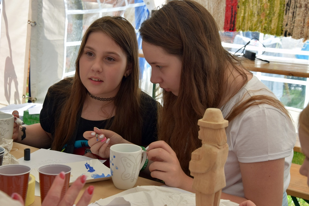 Kartuzy. Festiwal Ludzie dla Ludzi. Organizacje pozarządowe prezentowały swoją działalność