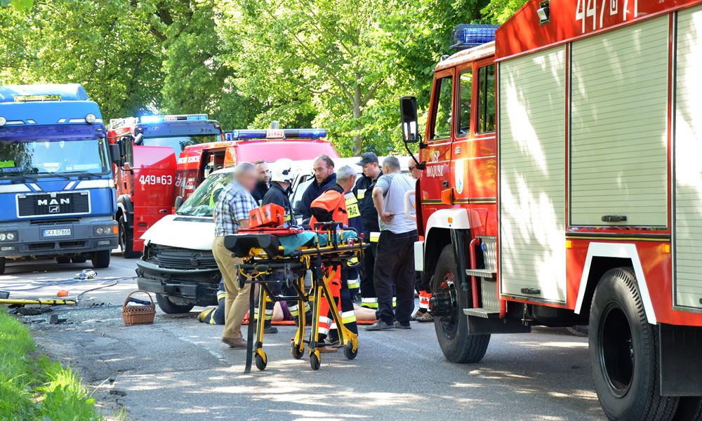 Mojusz. Zginęła młoda kobieta. 27-letni kierowca busa był pijany