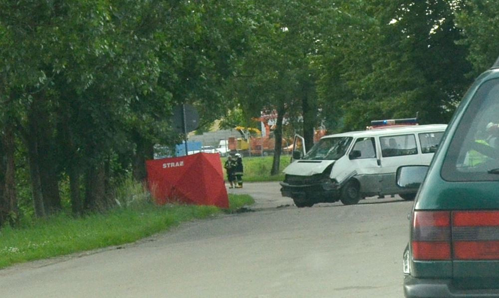 Mojusz. Zginęła młoda kobieta. 27-letni kierowca busa był pijany