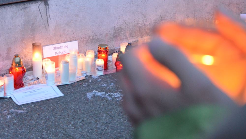 Kartuzy. Sobotni protest przed sądem. Poruszające wystąpienie młodej dziewczyny