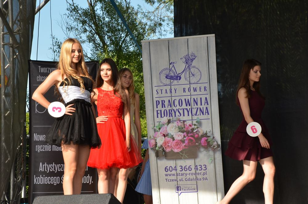 Chmielno. Piękne dziewczyny walczyły o tytuł Bursztynowej Miss Lata