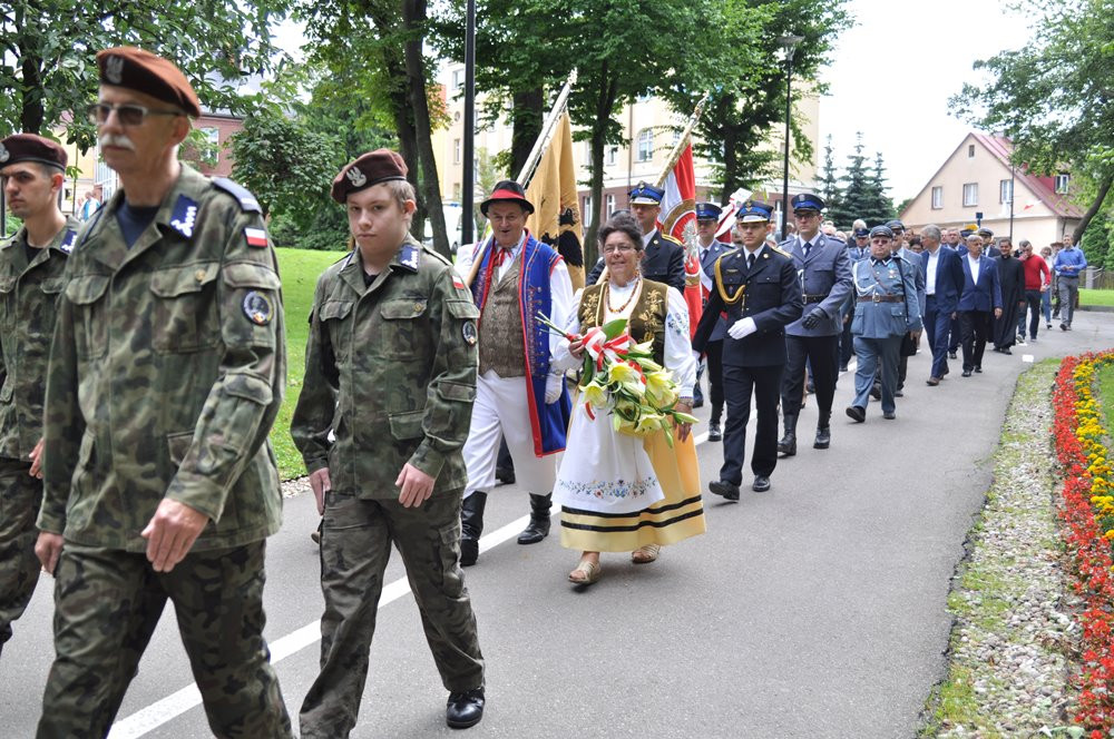 Kartuzy. Uroczystość z okazji Święta Wojska Polskiego