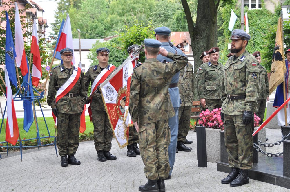Kartuzy. Uroczystość z okazji Święta Wojska Polskiego