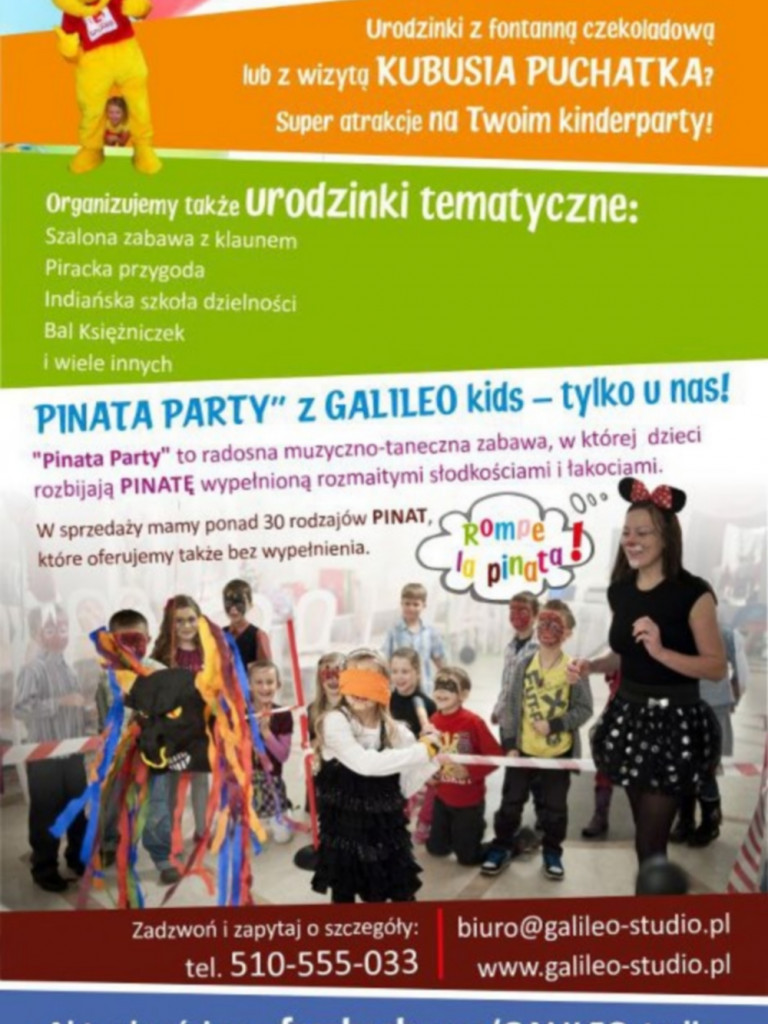 GALILEO studio ? centrum rozrywki, obsługa imprez i atrakcje na każdą okazję