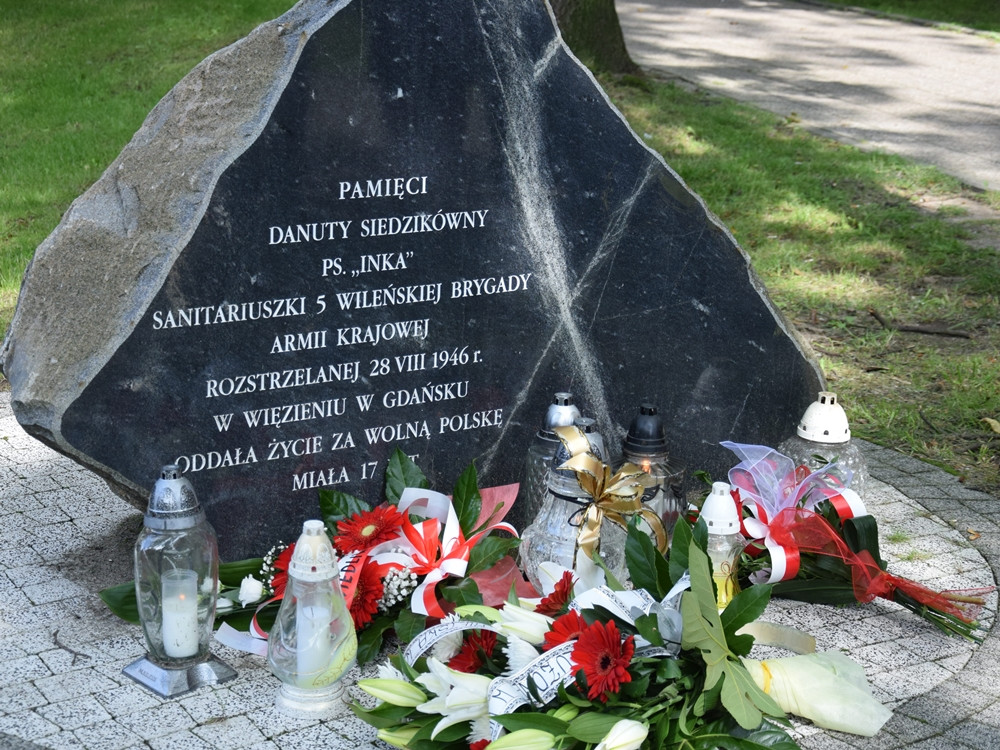 Kartuzy. Uczcili pamięć Danuty Siedzikówny. 