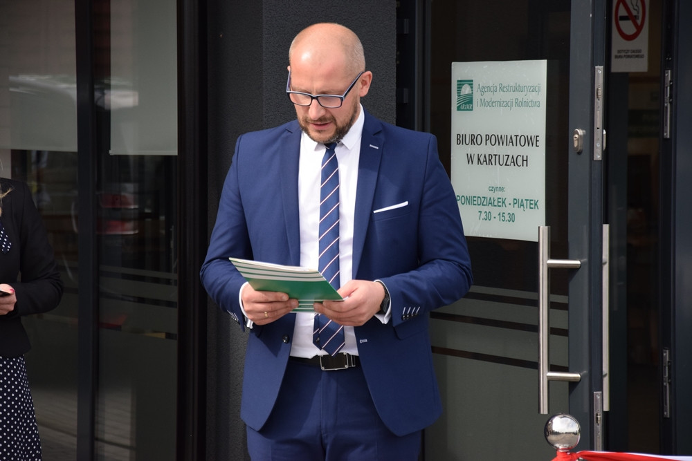 Kartuzy. Otwarto nową siedzibę Agencji Restrukturyzacji i Modernizacji Rolnictwa