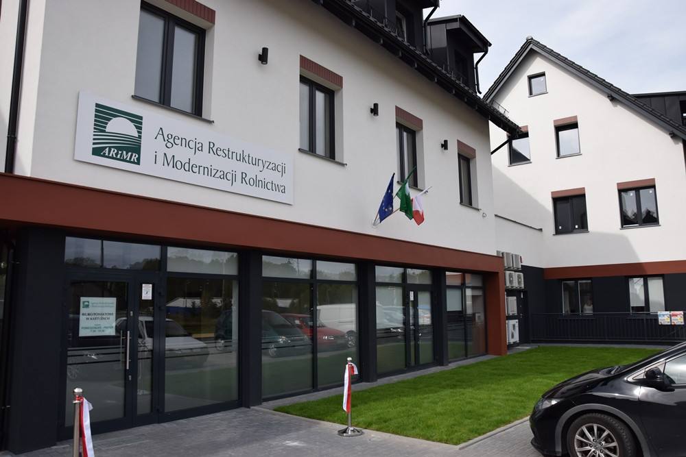 Kartuzy. Otwarto nową siedzibę Agencji Restrukturyzacji i Modernizacji Rolnictwa