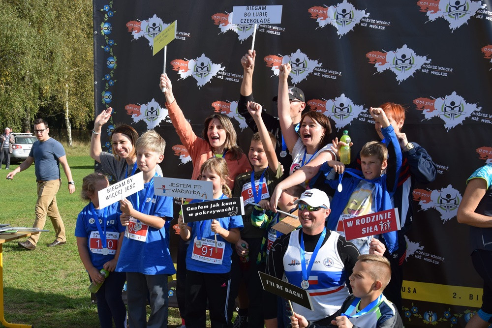 Kiełpino. Bieg Arasmusa: doskonała rodzinna zabawa i zacięta rywalizacja najlepszych biegaczy