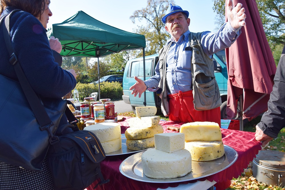 Kartuzy. Park Solidarności zamienił się w kolorowy targ z ekologicznymi produktami