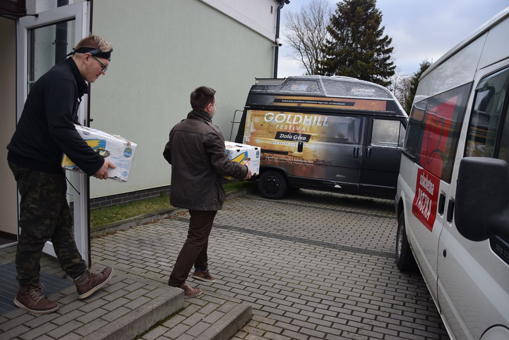 Kartuzy. Finał Szlachetnej Paczki. W akcji wzięli udział m.in. marynarze z Gdyni