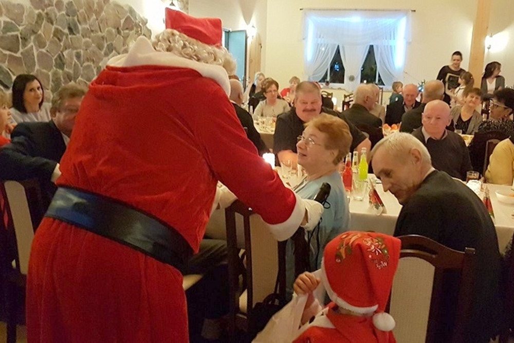 Sławki. Świąteczne spotkanie seniorów - było wesoło i serdecznie