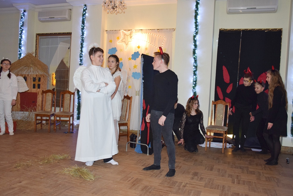 Wspaniałe jasełka i spotkanie opłatkowe kartuskiego 
