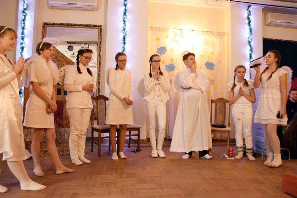 Wspaniałe jasełka i spotkanie opłatkowe kartuskiego 