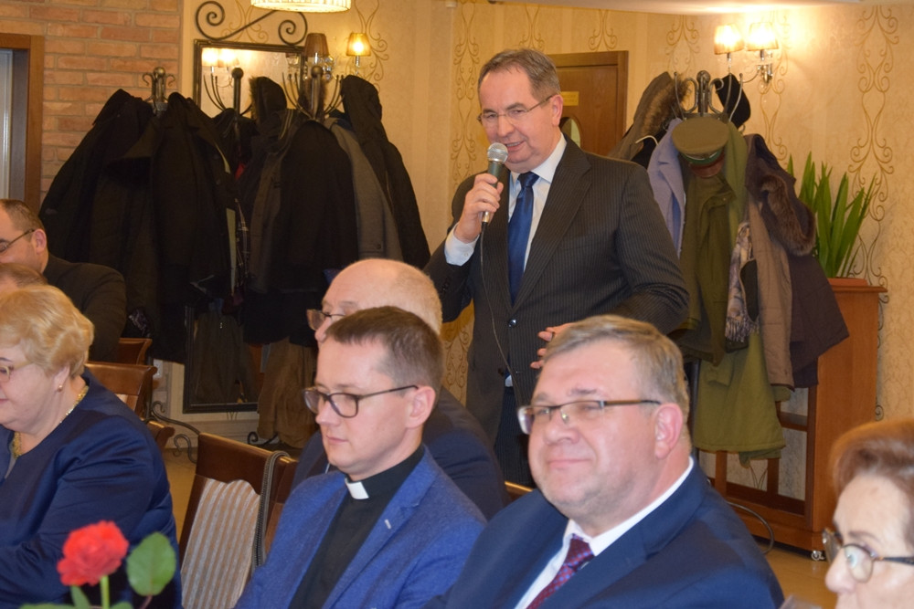 Kartuzy. Samorządowe spotkanie noworoczne. Były życzenia i podziękowania