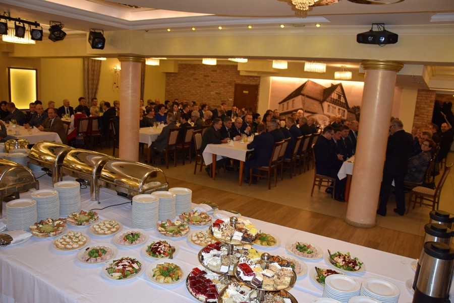 Kartuzy. Samorządowe spotkanie noworoczne. Były życzenia i podziękowania