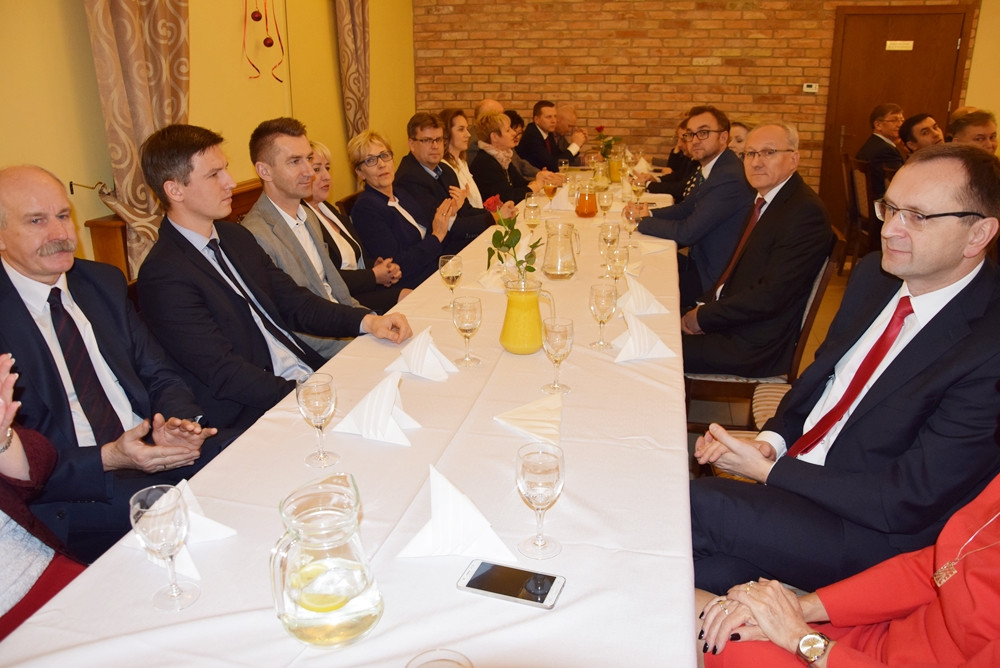 Kartuzy. Samorządowe spotkanie noworoczne. Były życzenia i podziękowania
