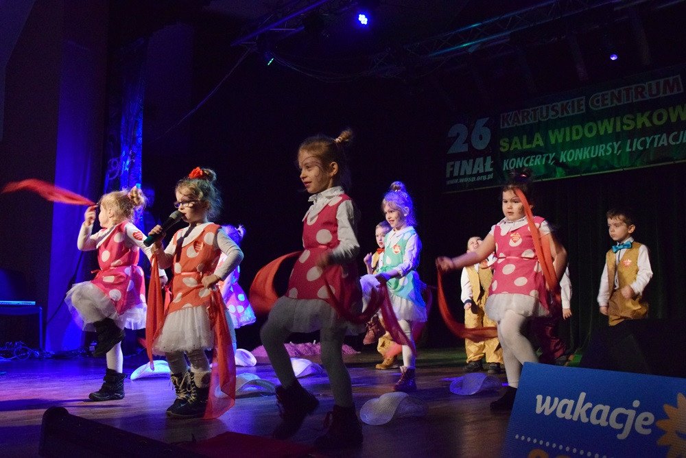 Kartuzy. 26 finał WOŚP. Emocjonujące licytacje, występy najmłodszych i kolejny rekord!