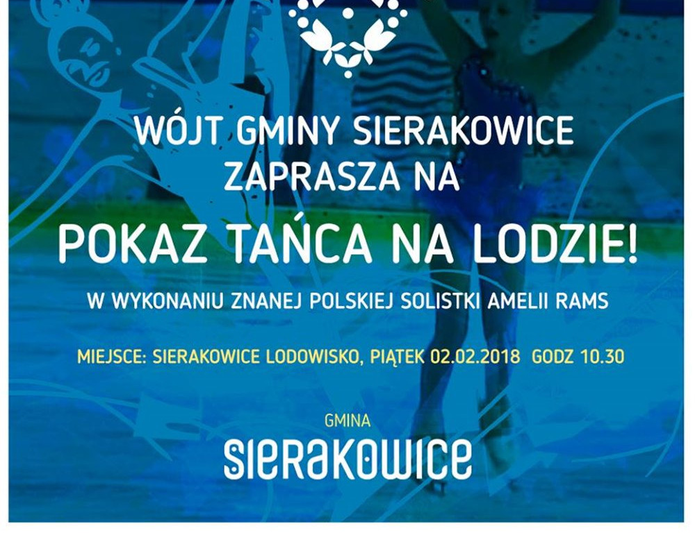 Pokaz tańca na lodzie. Znana polska solistka wystąpi w Sierakowicach