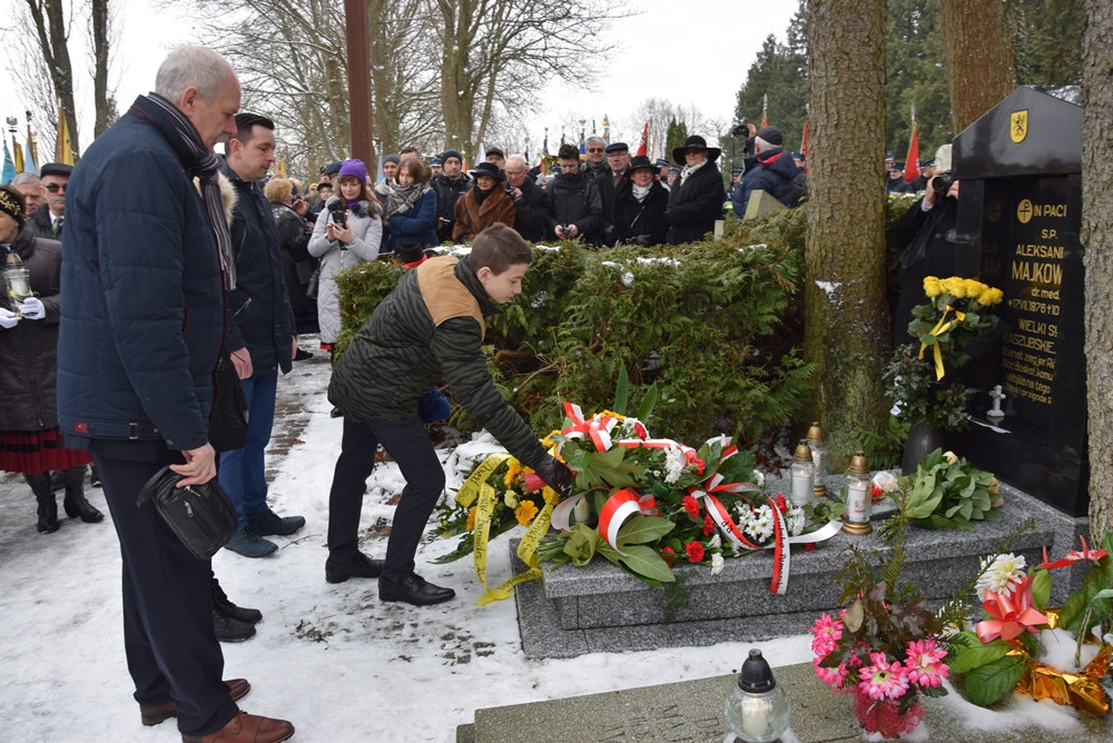 Kartuzy. Upamiętnili 80. rocznicę śmierci Aleksandra Majkowskiego