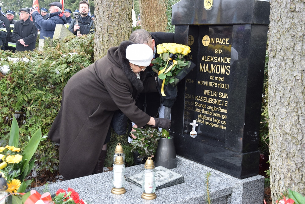 Kartuzy. Upamiętnili 80. rocznicę śmierci Aleksandra Majkowskiego