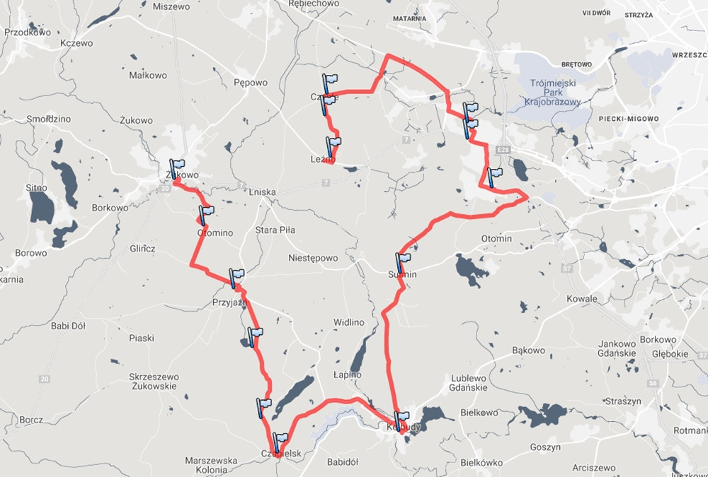 Leźno. Ekstremalna Droga Krzyżowa. W nocy przejdą 42 km przez Sulmin, Przyjaźń do Żukowa