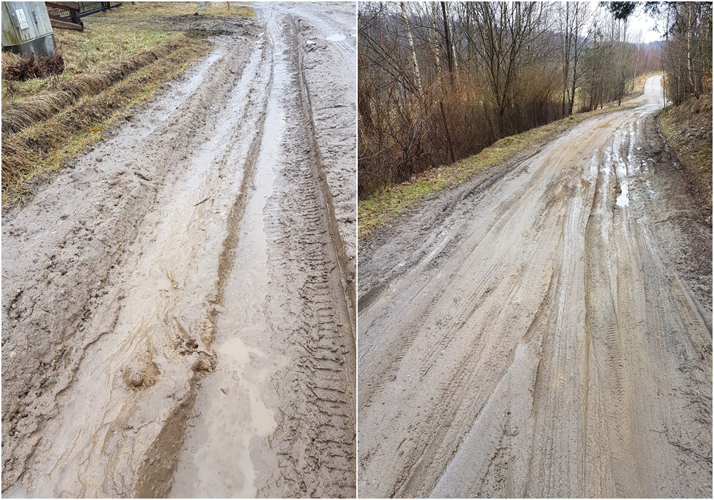 Mieszkańcy powiatu toną w błocie? Wiele dróg jest nieprzejezdnych (Wasze zdjęcia)