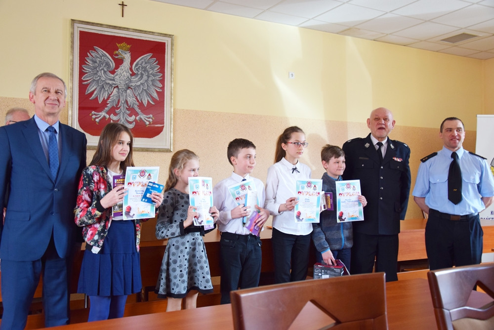 Znamy zwycięzców powiatowych eliminacji Turnieju Wiedzy Pożarniczej