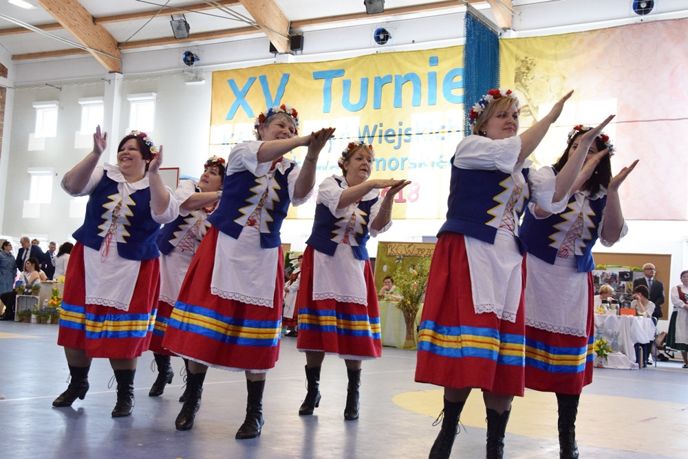 Wojewódzki Turniej KGW w Żukowie. Gospodynie z Pomorza prezentowały swoje talenty