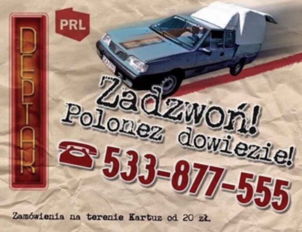 Deptak PRL - nowy bar w Kartuzach już otwarty