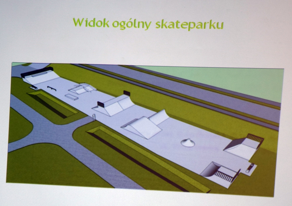 Kartuzy. Młodzi ludzie dyskutowali z projektantami o wyglądzie nowego skateparku