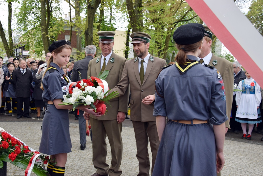 Kartuzy. Patriotyczne święto 3 maja. Odczytano preambułę Konstytucji w języku kaszubskim