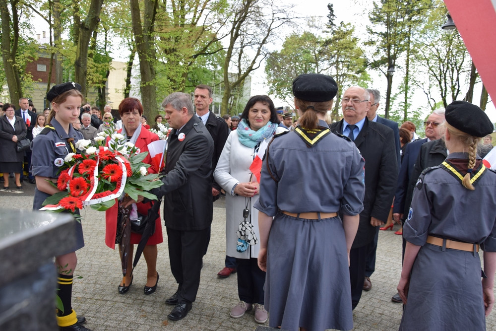 Kartuzy. Patriotyczne święto 3 maja. Odczytano preambułę Konstytucji w języku kaszubskim