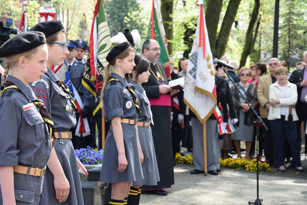 Kartuzy. Patriotyczne święto 3 maja. Odczytano preambułę Konstytucji w języku kaszubskim