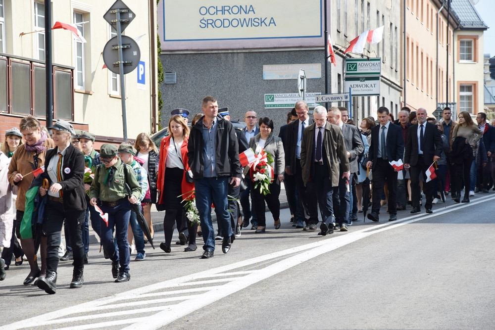Kartuzy. Patriotyczne święto 3 maja. Odczytano preambułę Konstytucji w języku kaszubskim