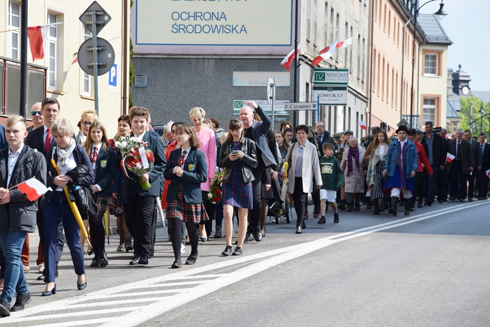 Kartuzy. Patriotyczne święto 3 maja. Odczytano preambułę Konstytucji w języku kaszubskim
