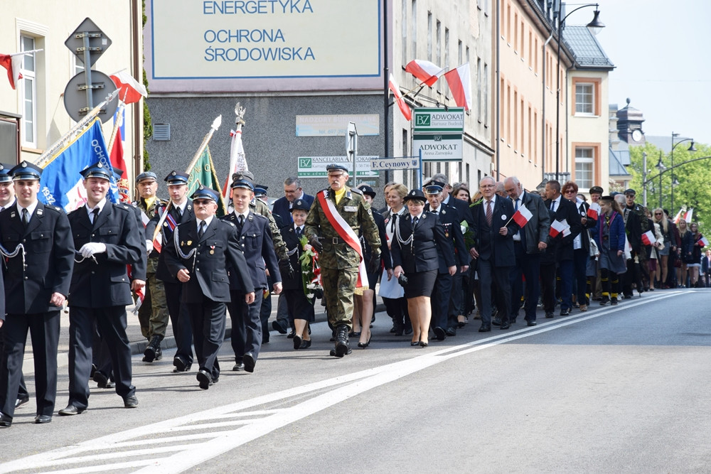 Kartuzy. Patriotyczne święto 3 maja. Odczytano preambułę Konstytucji w języku kaszubskim