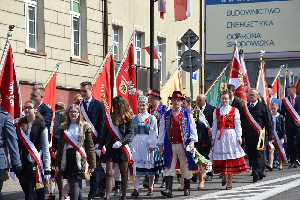Kartuzy. Patriotyczne święto 3 maja. Odczytano preambułę Konstytucji w języku kaszubskim