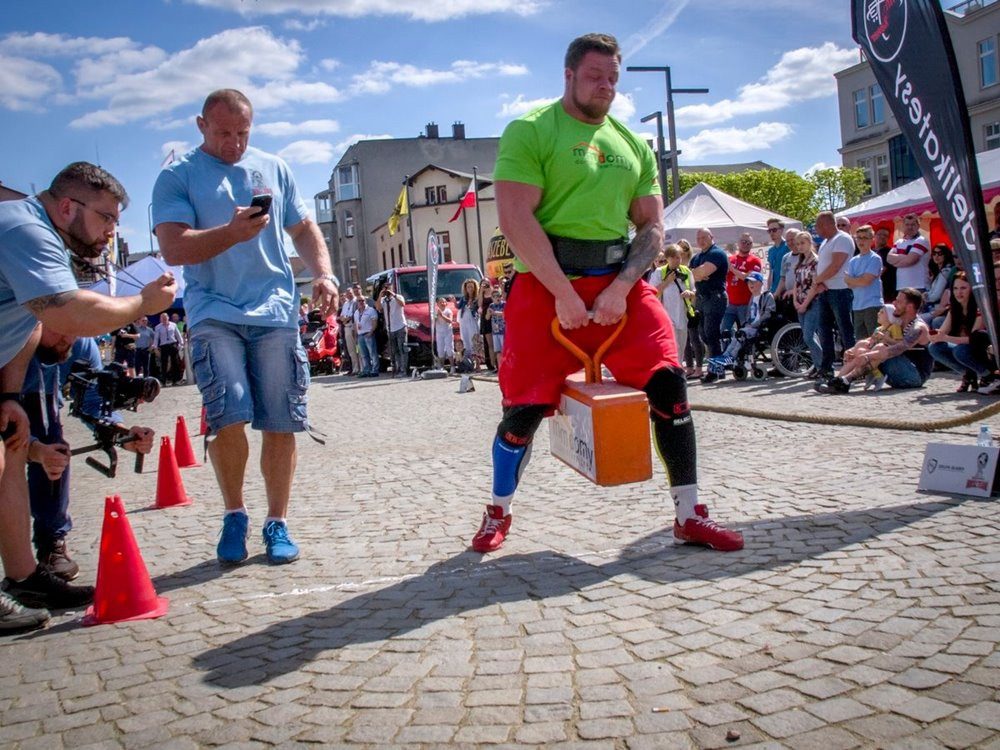 Maciej Hirsz zwycięzcą Europa Strongman Cup w Kartuzach